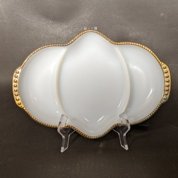 Fire King Other - Vintage Fire King Oven Ware Relish Plate/ Tray